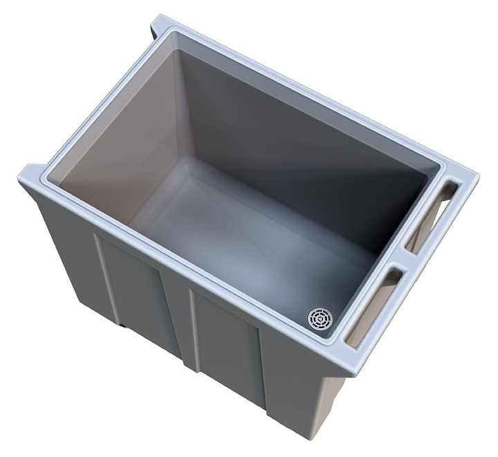 Бункер для льда Abat БП-100П подкатной