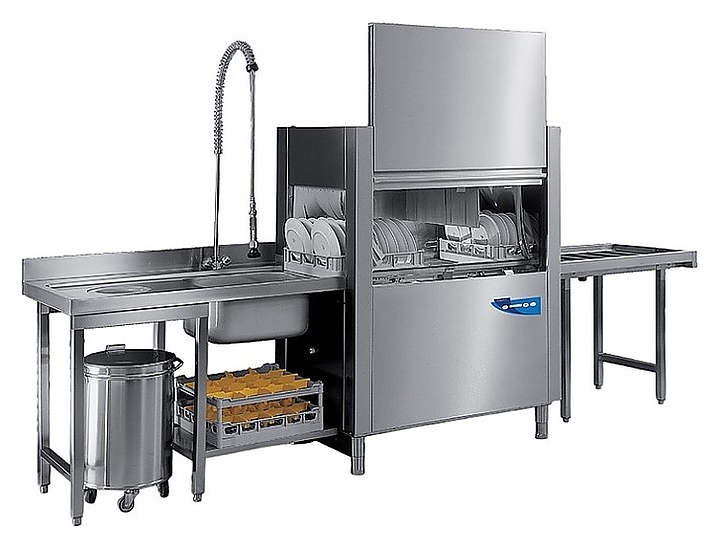 Туннельная посудомоечная машина Adler AC2R D